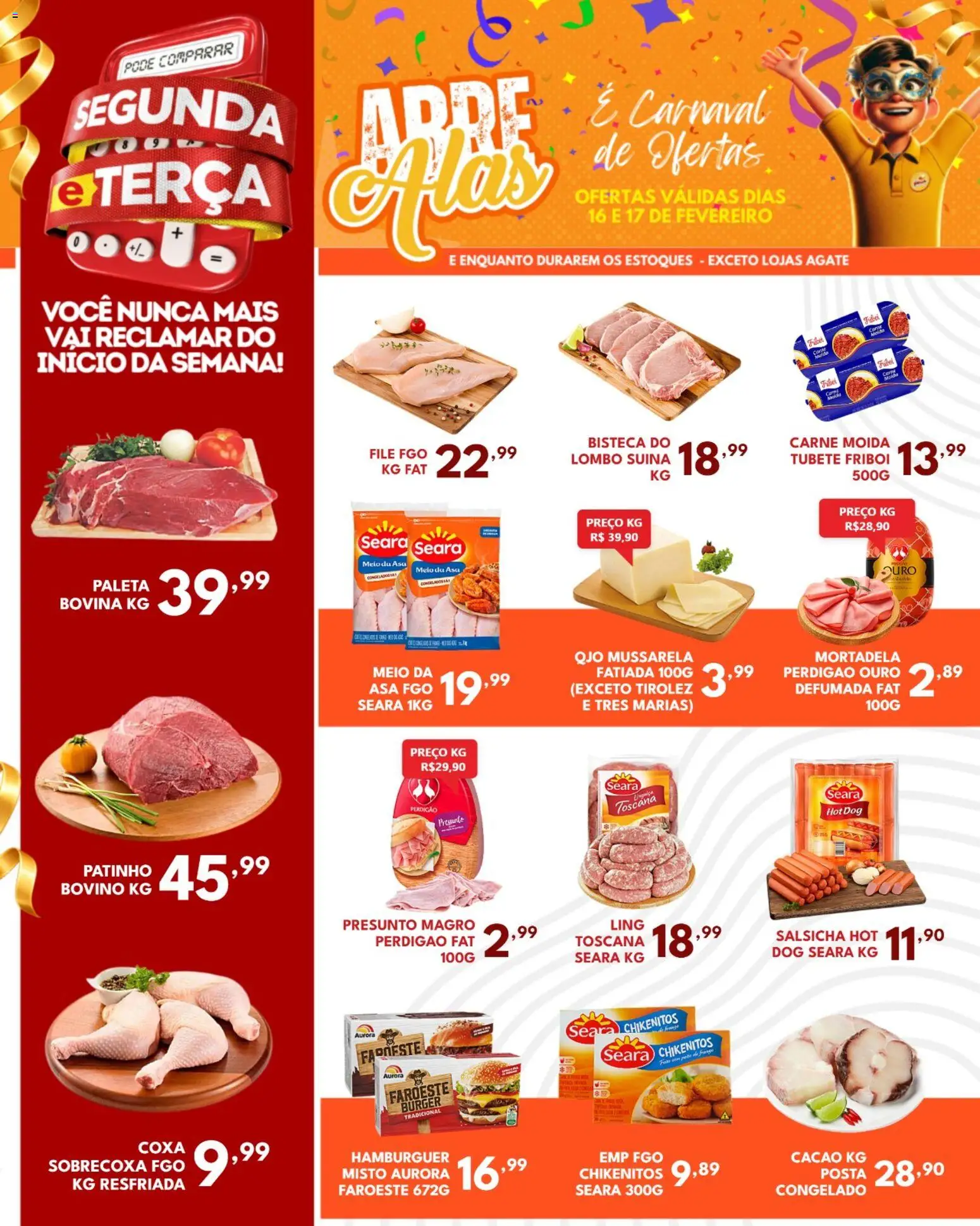 Pré-Visualização do folheto "Ofertas da semana" da loja Rede Plus Supermercados válido a partir de 16/02/2026