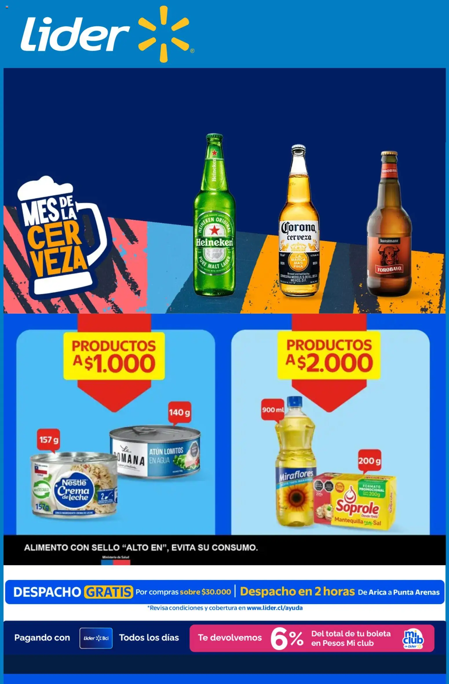 Folleto de la tienda Lider válido desde el 04.11.2025 