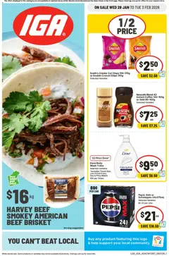 Preview of catalogue Catalogue WA from shop IGA valid 28/01/2026