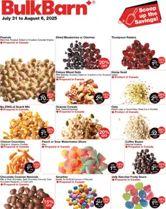 Preview of leaflet Weekly Flyer from shop Bulk Barn is valid from Jul 31, 2025