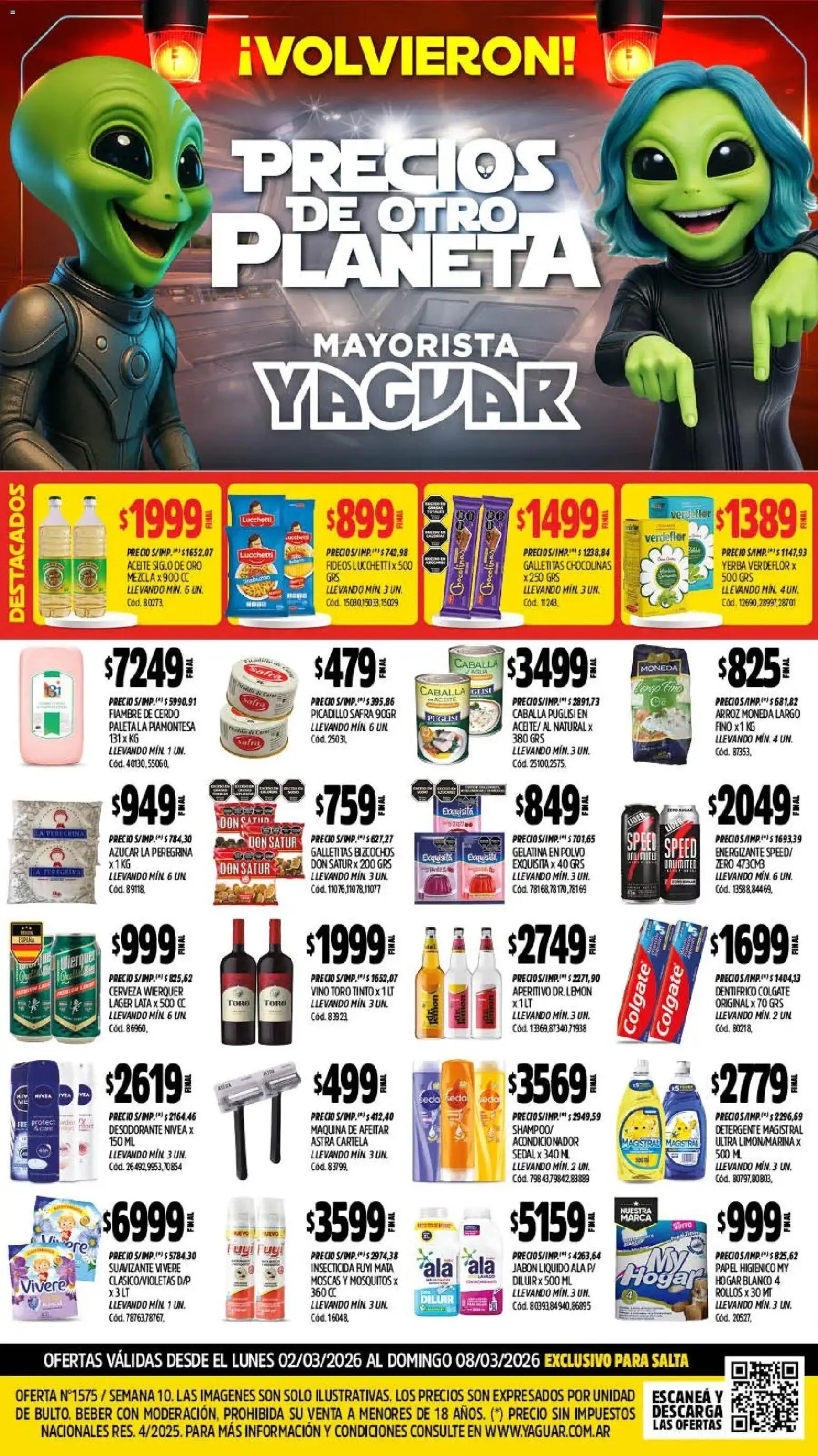 Vista previa del folleto de la tienda Yaguar válido desde el 02/03/2026 