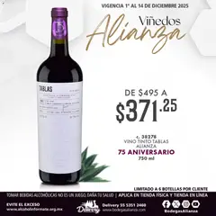 Vista previa las ofertas de la tienda Bodegas Alianza - Catálogo Viñedos desde el 01/12/2025 