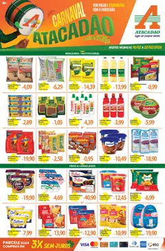 Pré-Visualização do folheto "Ofertas - SE" da loja Atacadão válido a partir de 16/02/2026