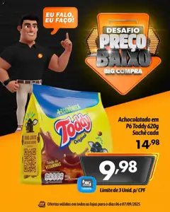 Pré-Visualização do folheto "Ofertas Preco Baixo" da loja Big Compra válido a partir de 06/09/2025