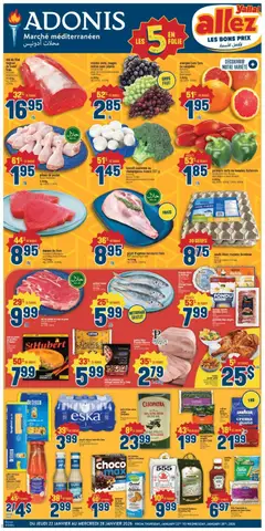 Un aperçu du dépliant Circulaire du magasin Adonis est valide à partir 22 janv. 2026