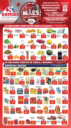 Pré-Visualização do folheto "Semar Supermercado - Ofertas da semana" da loja Semar Supermercado válido a partir de 21/04/2026