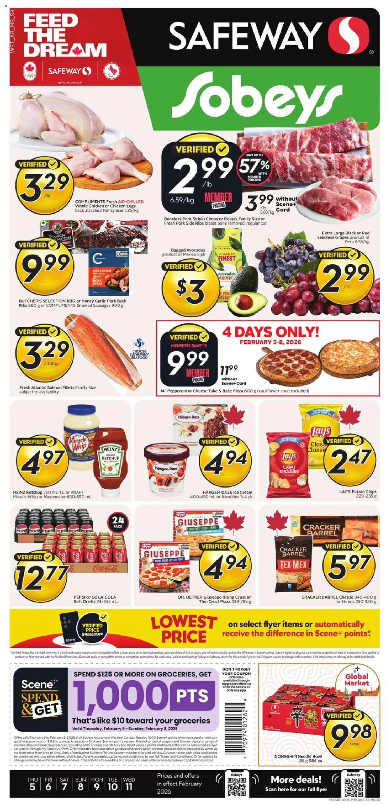 Preview of leaflet Weekly Flyer - MB from shop Safeway is valid from Feb 05, 2026