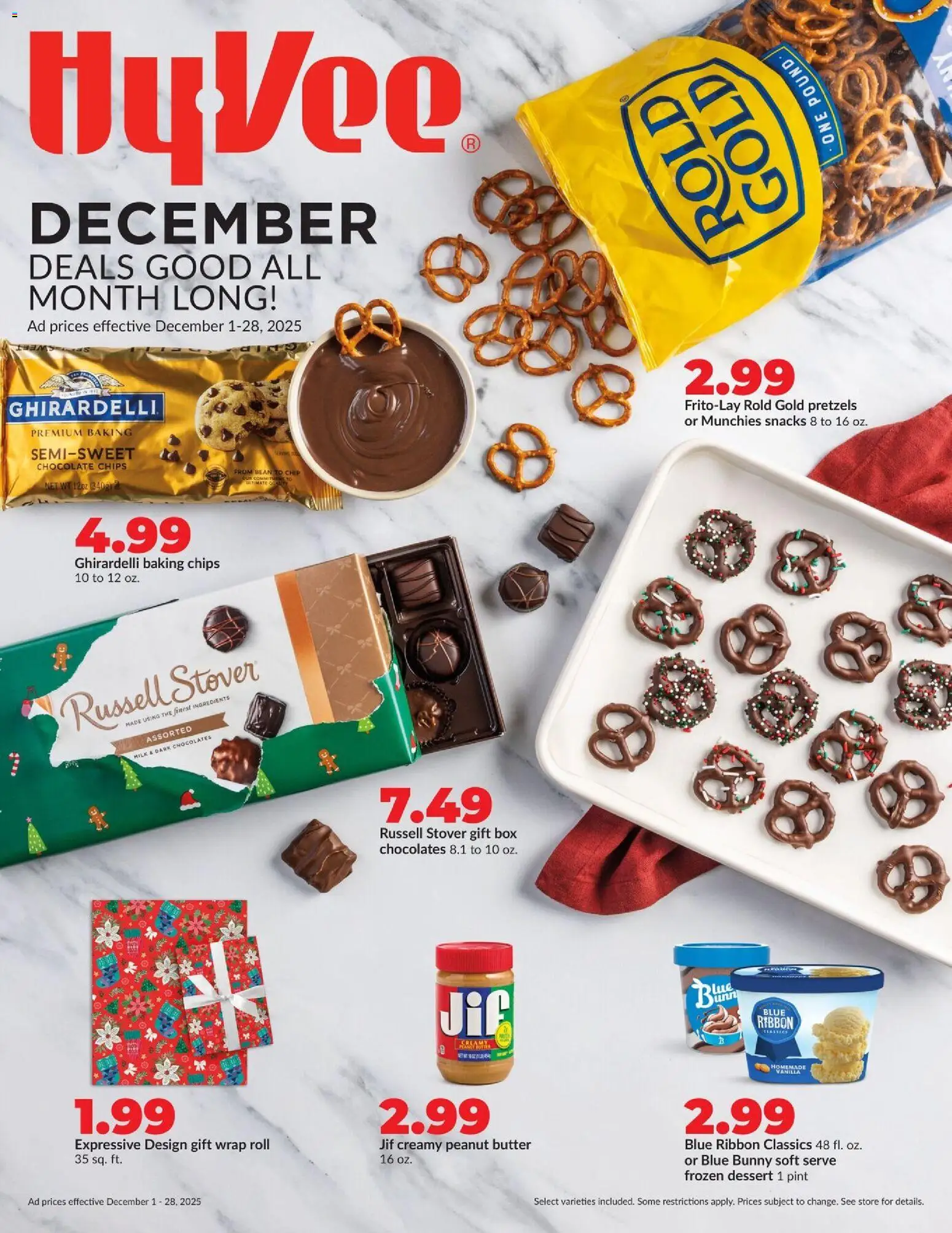 Ad Preview of HyVee Deals Good All Month Long from 12/01/2025