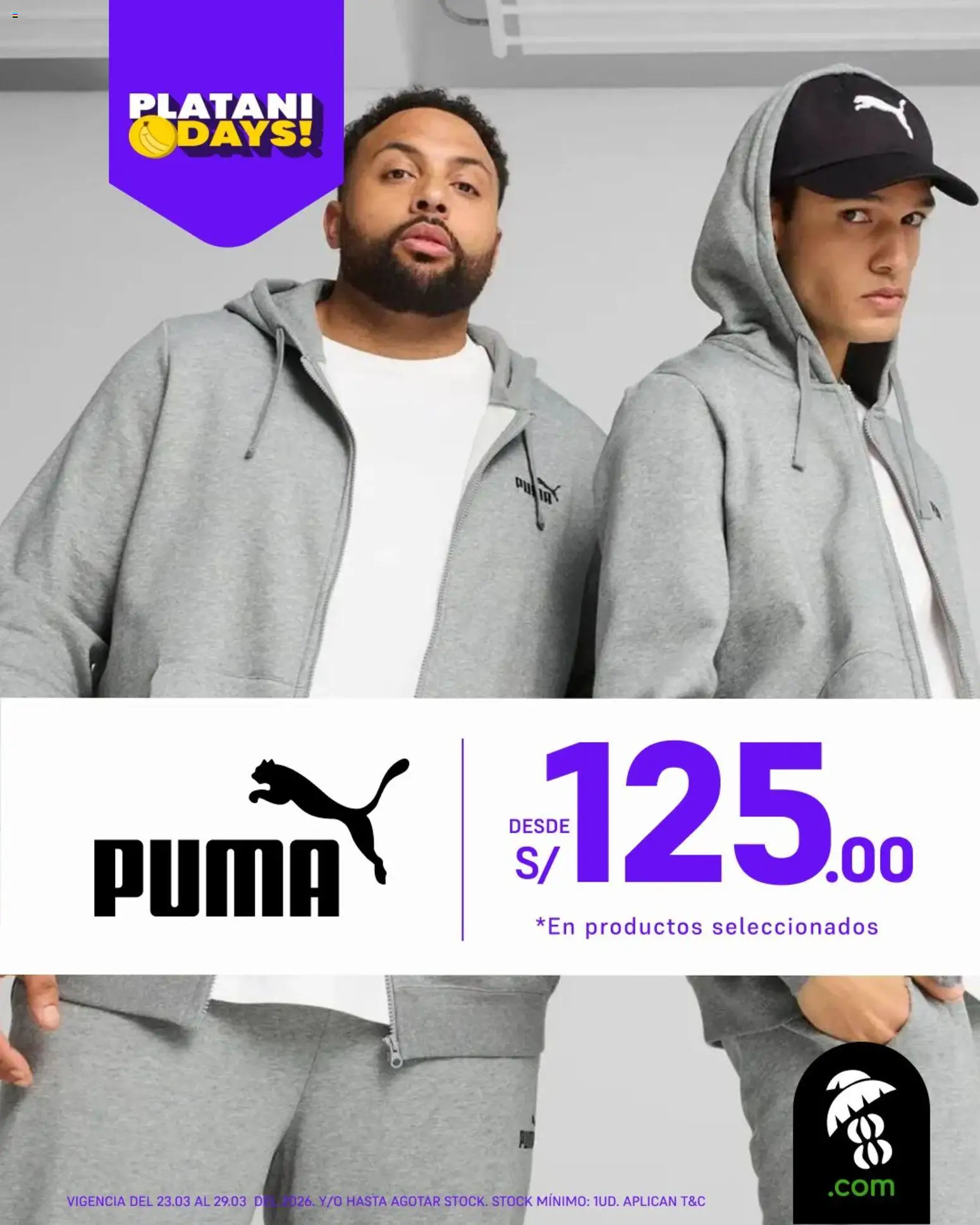 Vista previa de Platanitos - Puma de la tienda Platanitos válido desde 23/03/2026