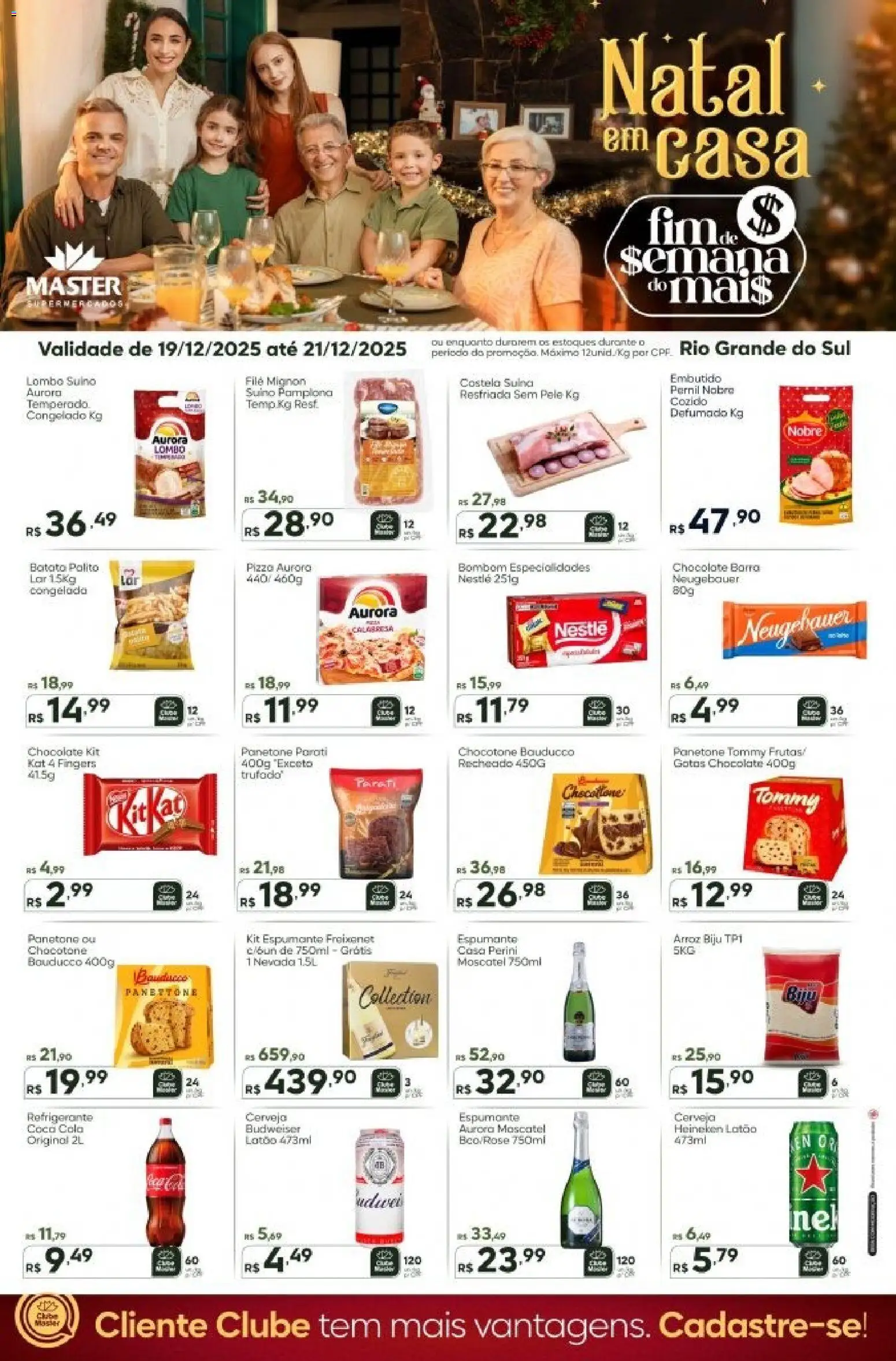 Pré-Visualização do folheto "Ofertas da semana" da loja Master válido a partir de 19/12/2025