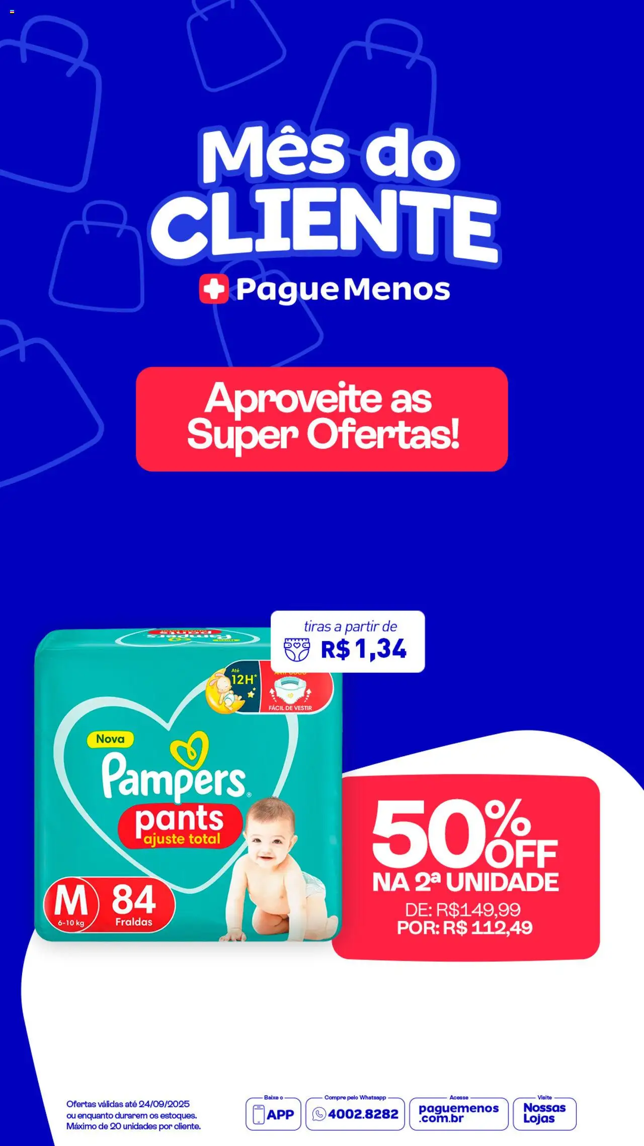 Pague Menos folheto "Catálogo atual" válido a partir de 22/09/2025 - número de página 1