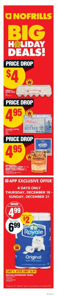Preview of leaflet Weekly Flyer - NS from shop No Frills is valid from Dec 18, 2025