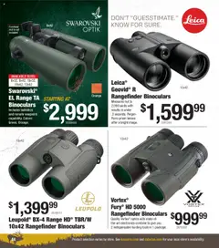 Ad Preview of Cabela's Big Game Hunting 25 from 06/12/2025 | Page: 44