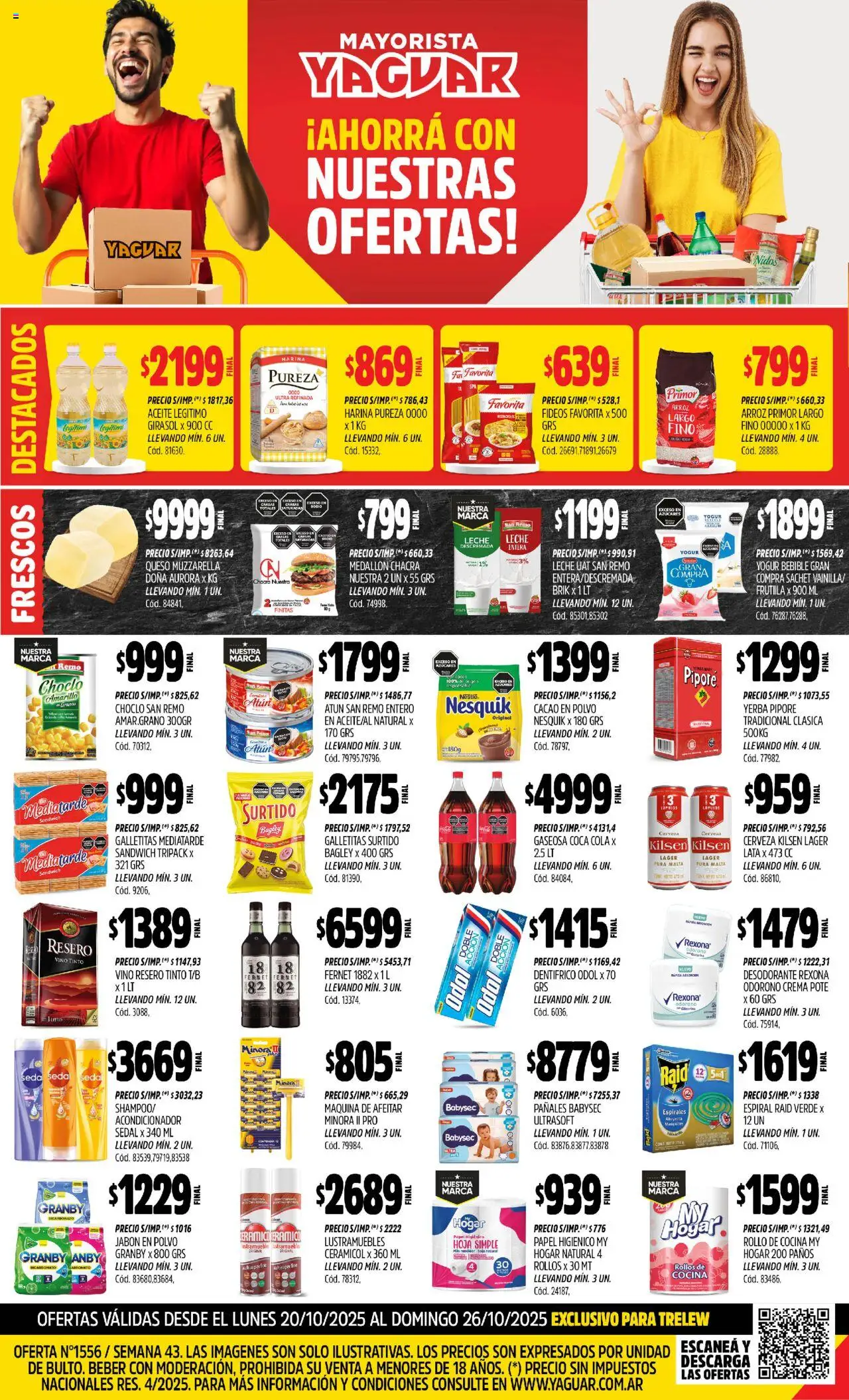 Yaguar Trelew del 20/10/2025 Online