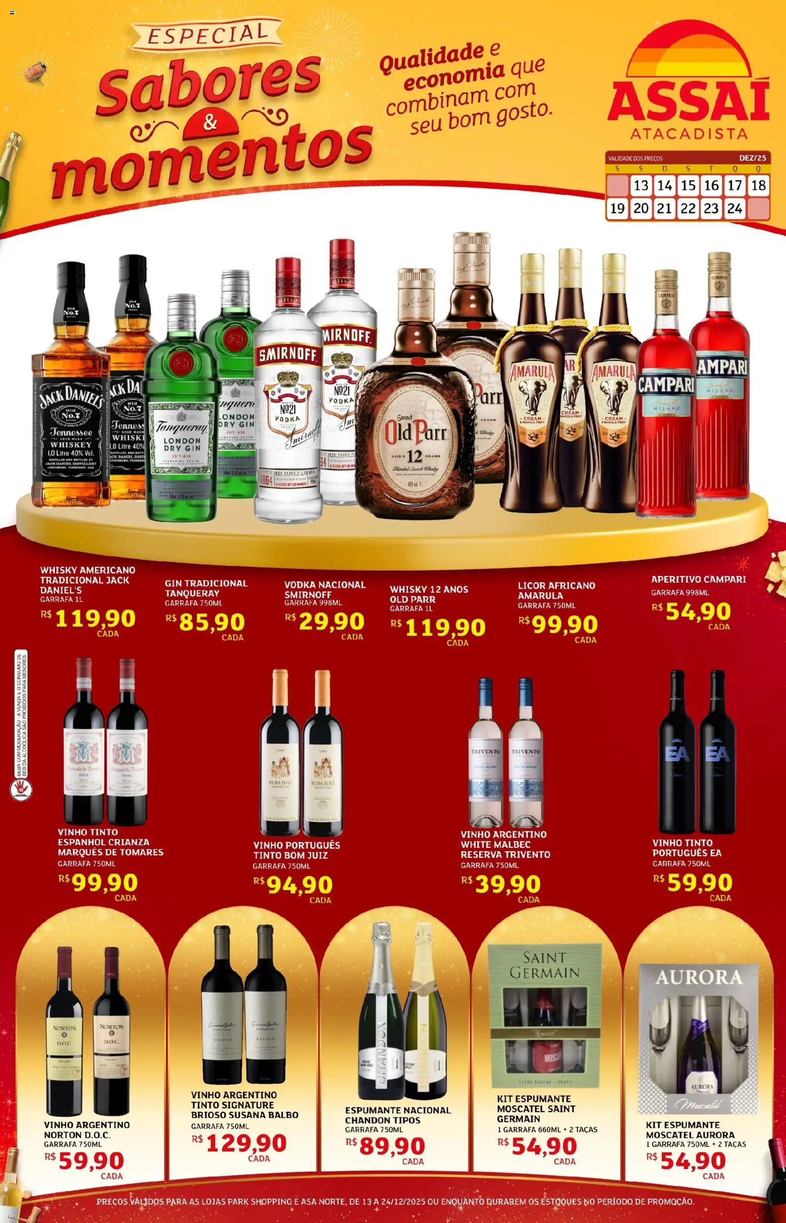 Pré-Visualização do folheto "Encarte - DF" da loja Assaí Atacadista válido a partir de 13/12/2025