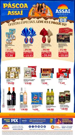 Pré-Visualização do folheto "Assaí Atacadista ofertas - DF" da loja Assaí Atacadista válido a partir de 30/03/2026