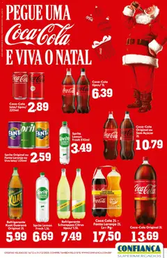 Pré-Visualização do folheto "Ofertas Bebidas" da loja Confiança válido a partir de 16/12/2025