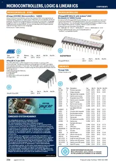 Preview of catalogue Engineering & Scientific Catalogue 2025/2026 from shop Jaycar valid 09/07/2025 | Page: 236