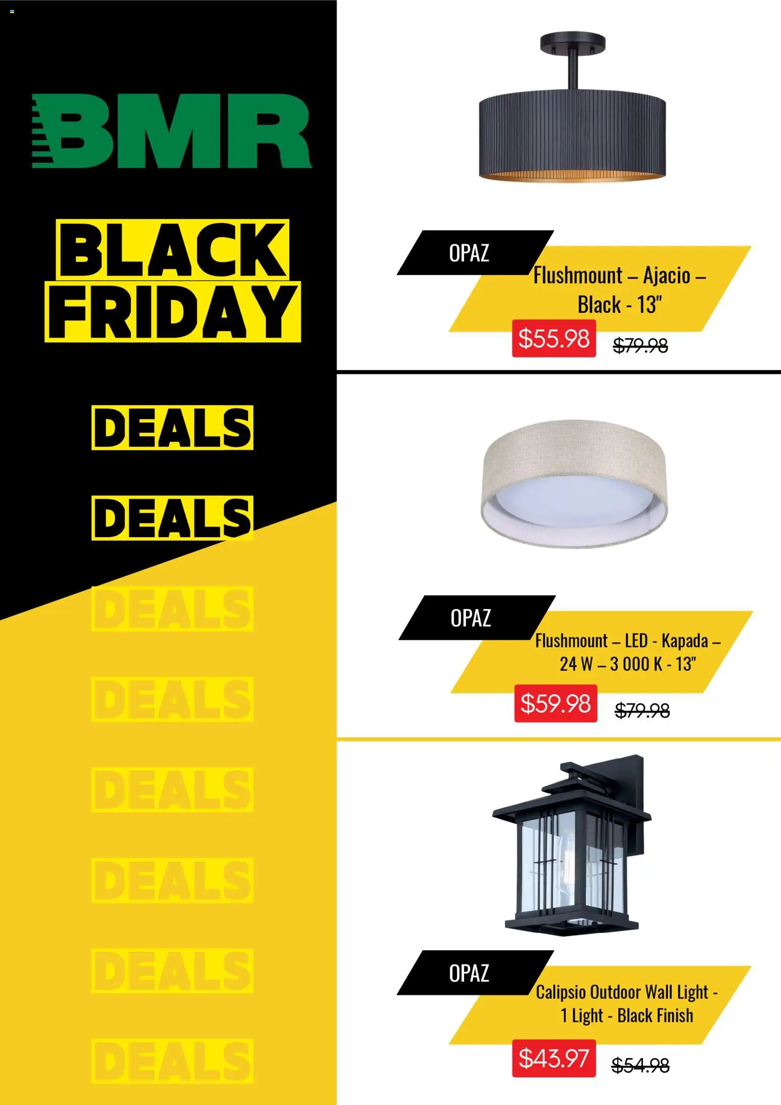 Preview of leaflet Black Friday from shop BMR is valid from Nov 21, 2025