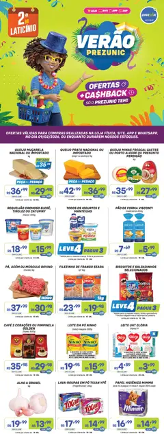 Pré-Visualização do folheto "Encarte" da loja Prezunic válido a partir de 09/02/2026