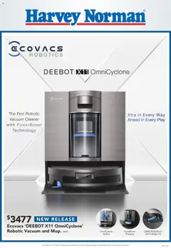 Preview of catalogue Catalogue from shop Harvey Norman valid 9 Oct 2025