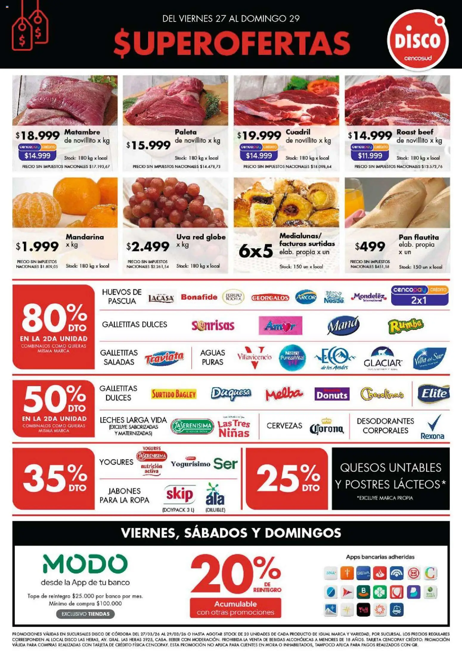 Vista previa del folleto de la tienda Disco válido desde el 27/03/2026 