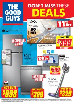 Preview of catalogue Catalogue from shop The Good Guys valid 14/01/2026