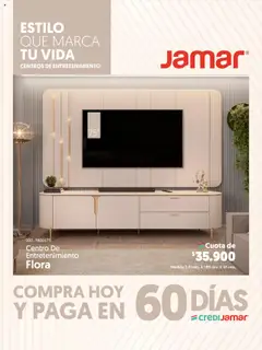  Vista previa del prospecto Catálogo Centros de entretenimiento Muebles jamar del almacen Muebles jamar válida del 07/07/2025 al 