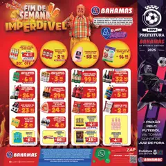 Pré-Visualização do folheto "Ofertas Fim de Semana Imperdível" da loja Bahamas Supermercados válido a partir de 24/10/2025