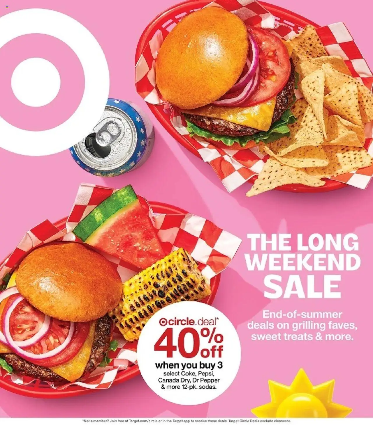 Folleto Target y sus promociones válidas desde el 24/08/2025 - Número de página 1