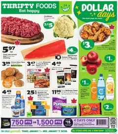 Preview of leaflet Weekly flyer / circulaire from shop Thrifty Foods is valid from Jan 01, 2026