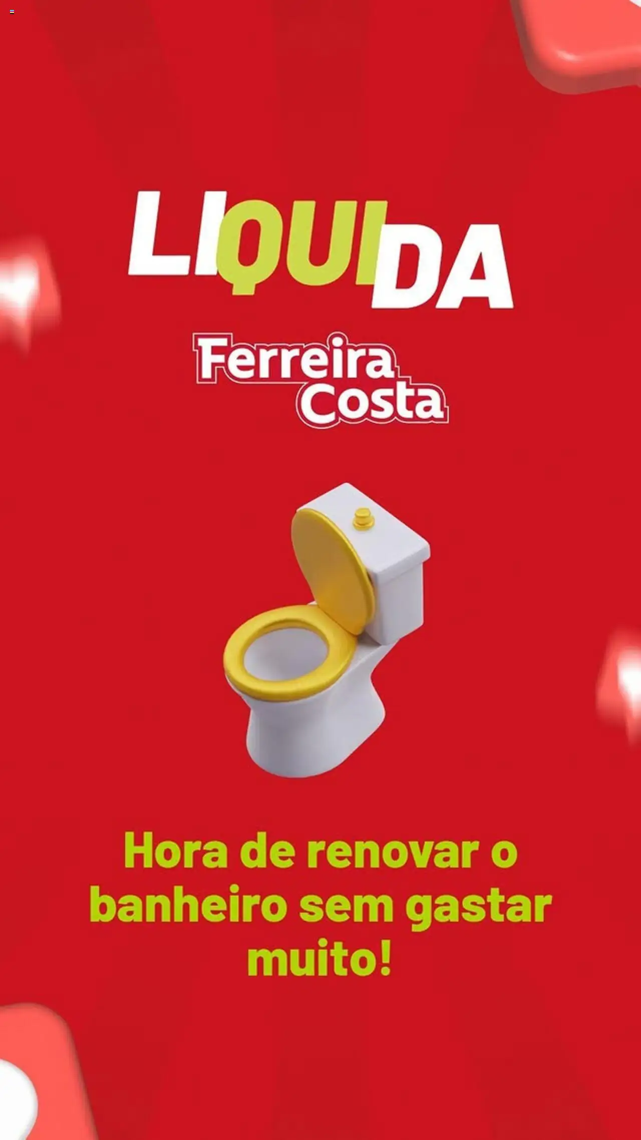 Ferreira Costa folheto "Ofertas Liquida" válido a partir de 09/10/2025 - número de página 1
