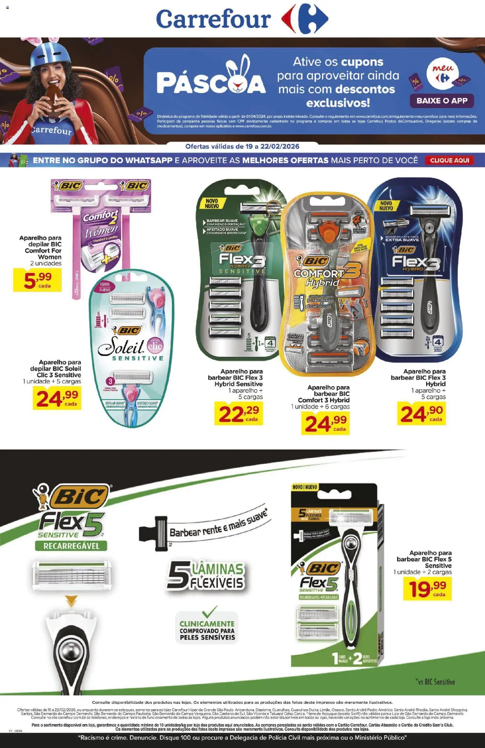 Pré-Visualização do folheto "Ofertas FDS" da loja Carrefour válido a partir de 19/02/2026