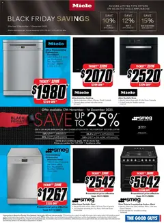 Preview of catalogue Black Friday from shop The Good Guys valid 12/11/2025 | Page: 7