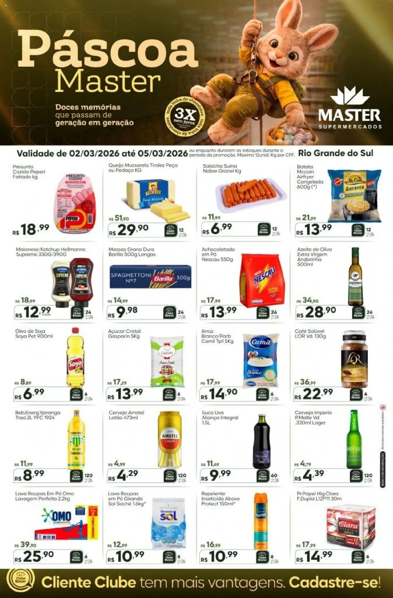 Pré-Visualização do folheto "Master - Ofertas da semana" da loja Master válido a partir de 02/03/2026
