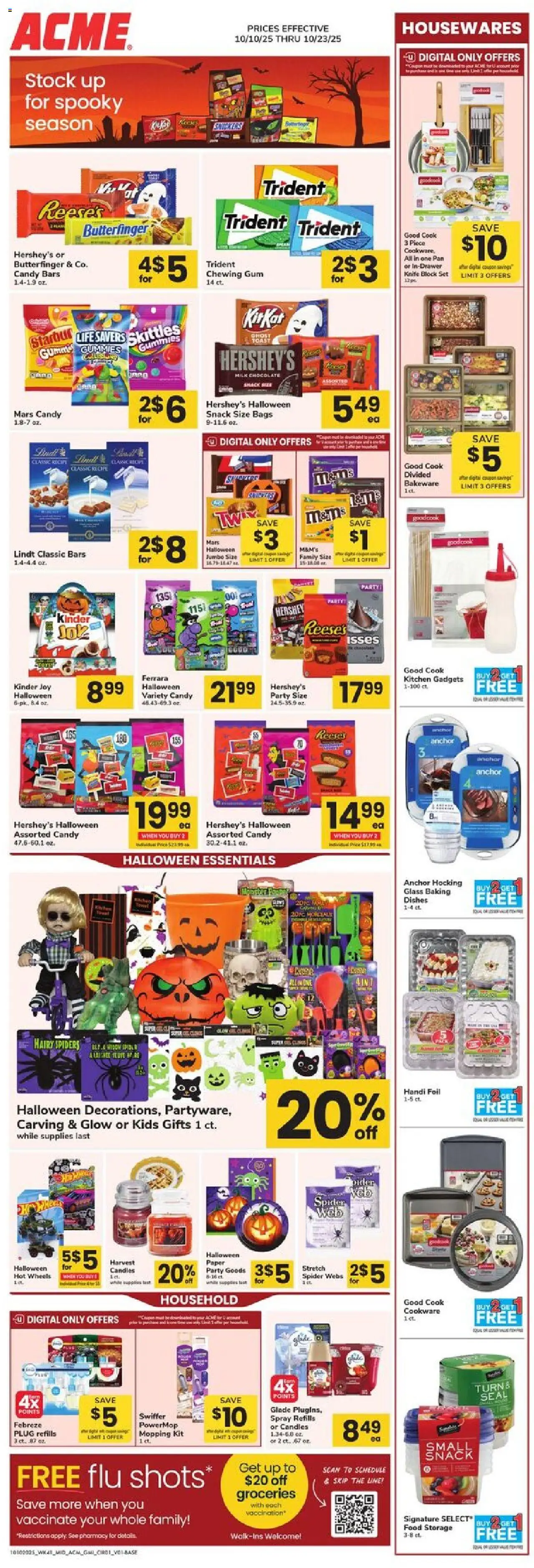 Acme Ad from 10/10/2025 - Circular, Flyer - Page number 1