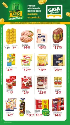 Pré-Visualização do folheto "Ofertas Feirão" da loja GIGA Atacado válido a partir de 30/01/2026