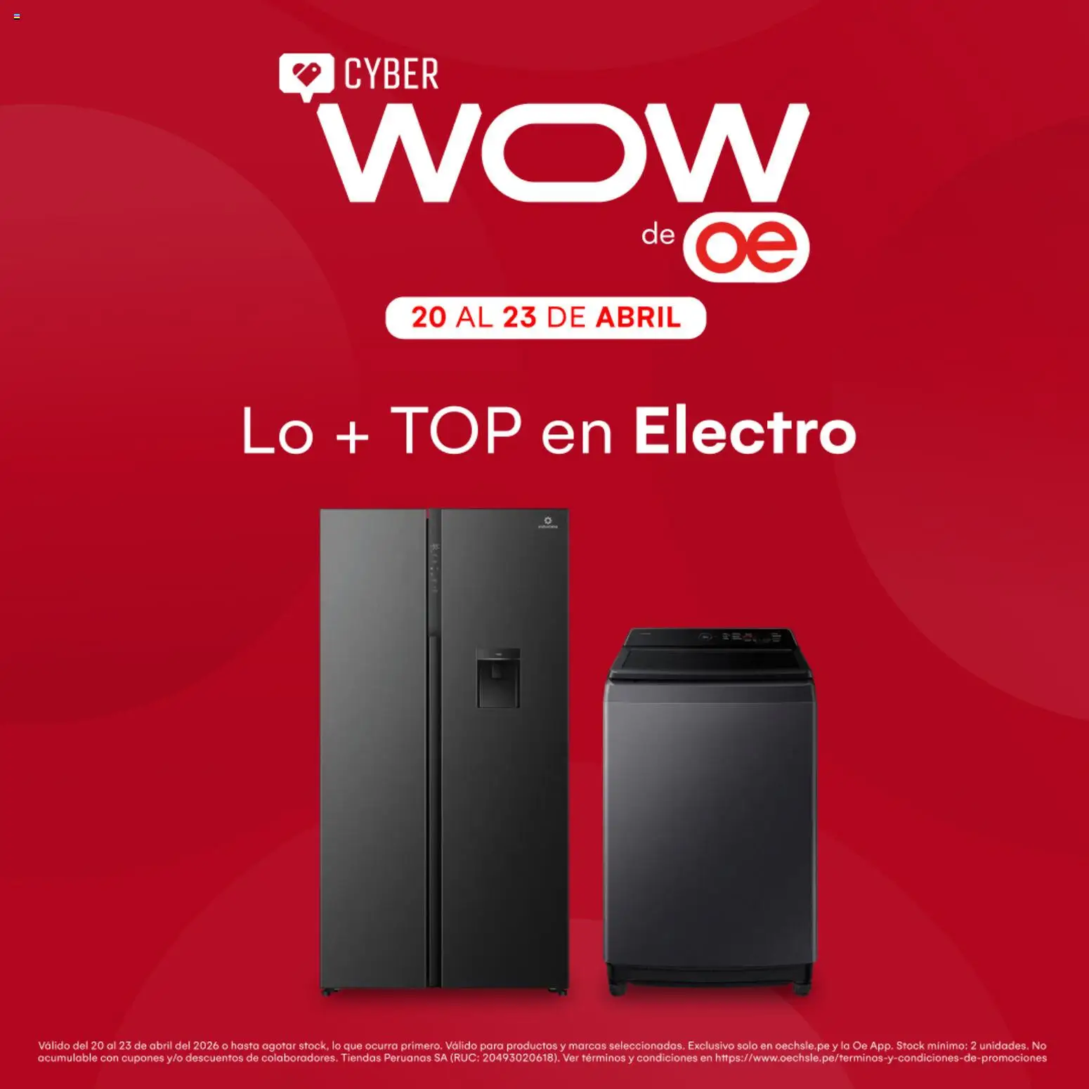 Vista previa de Oechsle - Cyber Wow de la tienda Oechsle válido desde 20/04/2026