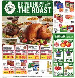 Ad Preview of Lowes Foods Weekly Ad - GA from 11/12/2025