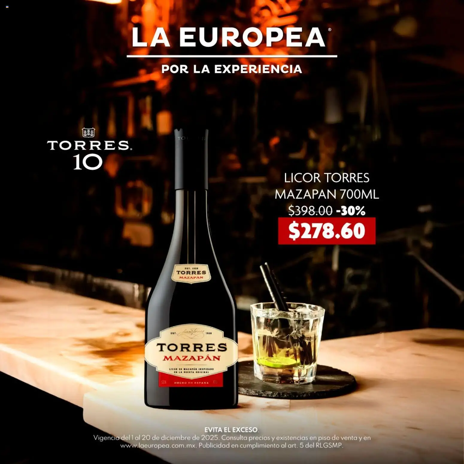 Vista previa las ofertas de la tienda La Europea - Catálogo Torres Mazapán desde el 03/12/2025 