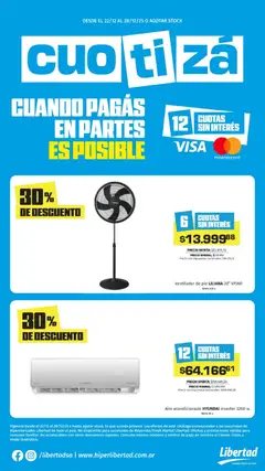 Vista previa del folleto de la tienda Hipermercado Libertad válido desde el 22/12/2025 