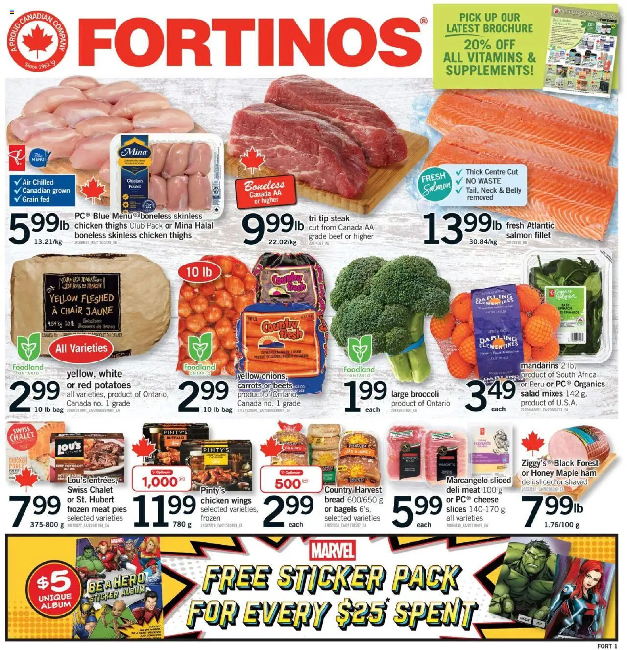 Fortinos flyer valid from Sep 04, 2025 - page number 1