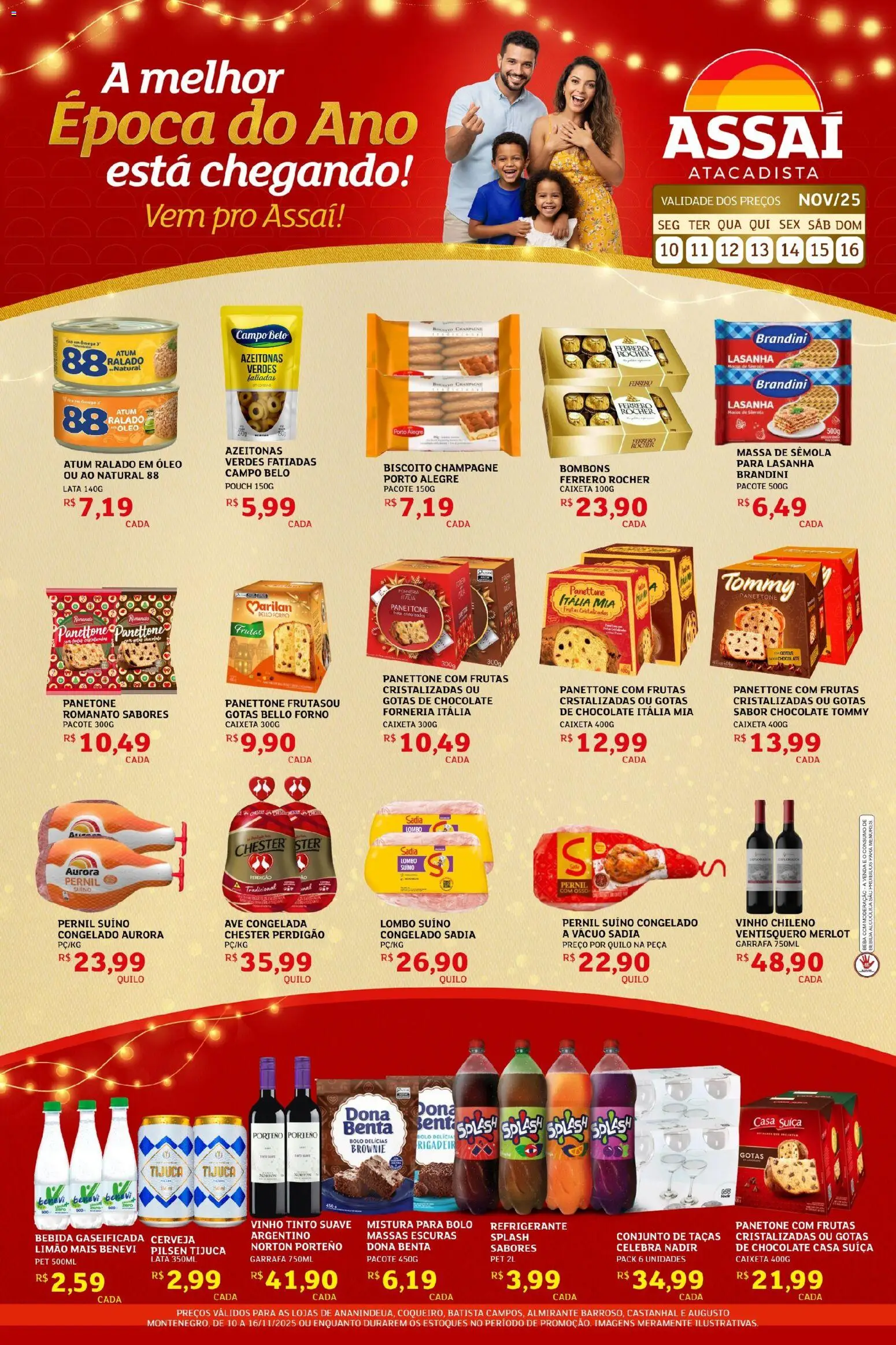 Pré-Visualização do folheto "Encarte - PA" da loja Assaí Atacadista válido a partir de 10/11/2025