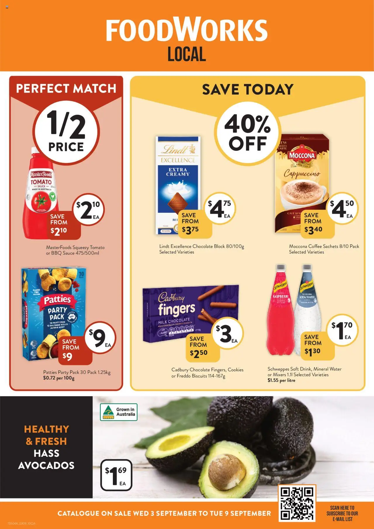 Foodworks catalogue valid from 03/09/2025 - page 1