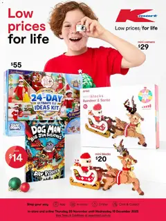 Preview of catalogue Christmas Gifting from shop Kmart valid 19/11/2025
