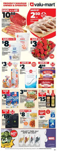 Preview of leaflet Weekly Flyer from shop Valu Mart is valid from Sep 25, 2025