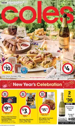 Preview of catalogue Catalogue from shop Coles valid 25/12/2025
