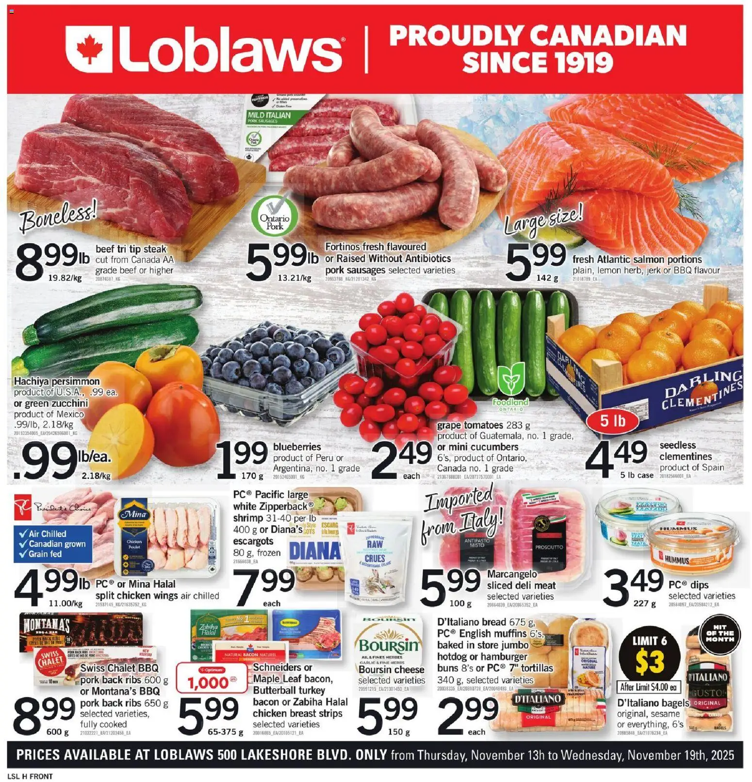 Preview of leaflet Weekly Flyer - ON from shop Loblaws is valid from Nov 13, 2025