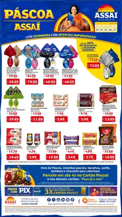 Pré-Visualização do folheto "Assaí Atacadista ofertas - PB" da loja Assaí Atacadista válido a partir de 23/03/2026