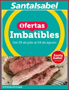 Folleto de la tienda Santa Isabel válido desde el 28.07.2025 